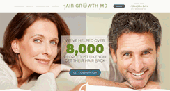 Desktop Screenshot of hairgrowthmd.com