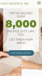 Mobile Screenshot of hairgrowthmd.com